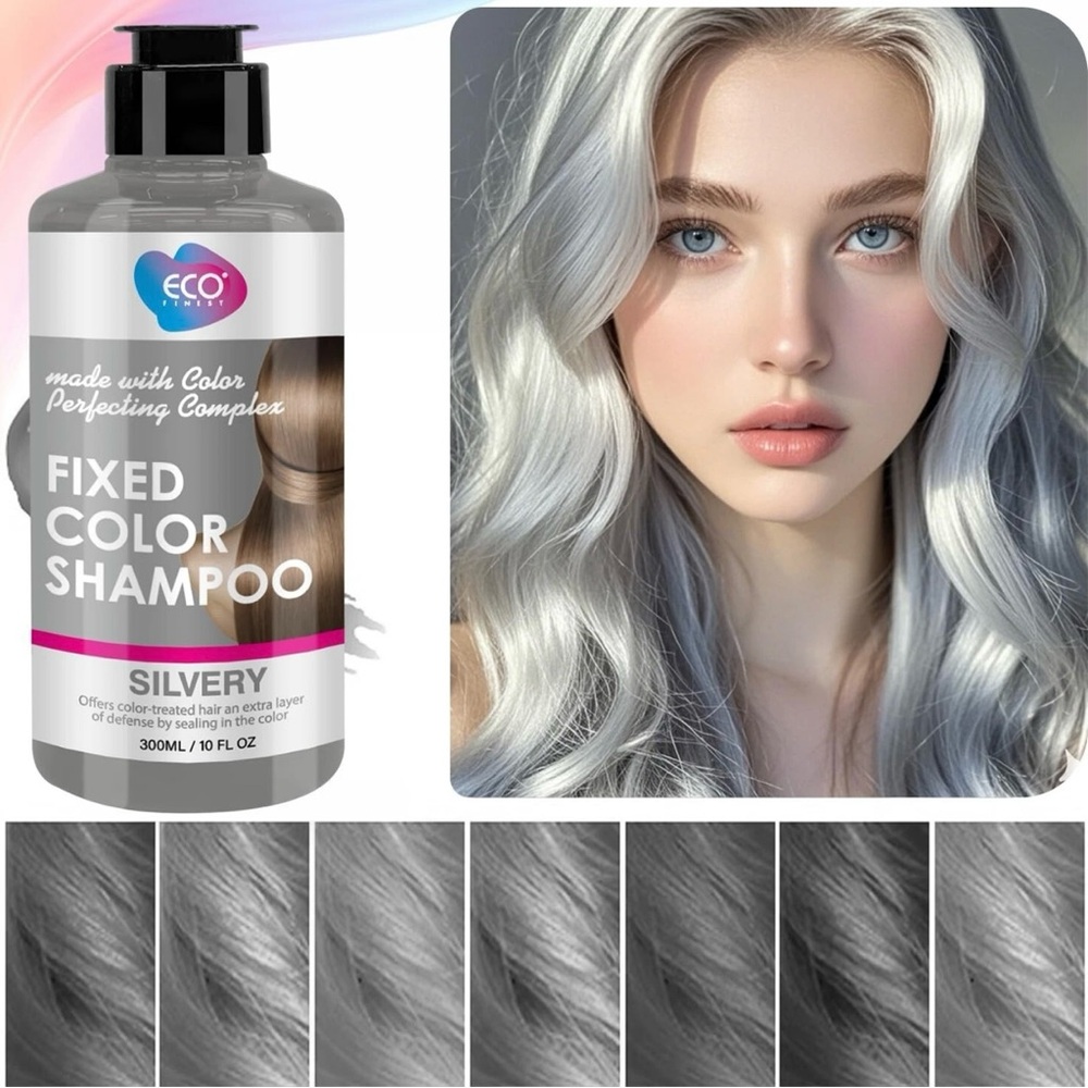 Fixed Color Shampoo - Silvery 300ml